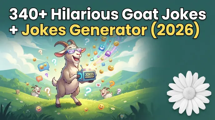 340 Hilarious Goat Jokes Jokes Generator (2026)