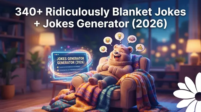 340 Ridiculously Blanket Jokes Jokes Generator (2026)