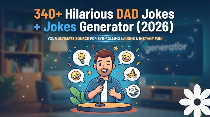 hilarious dad joke with jokes generator