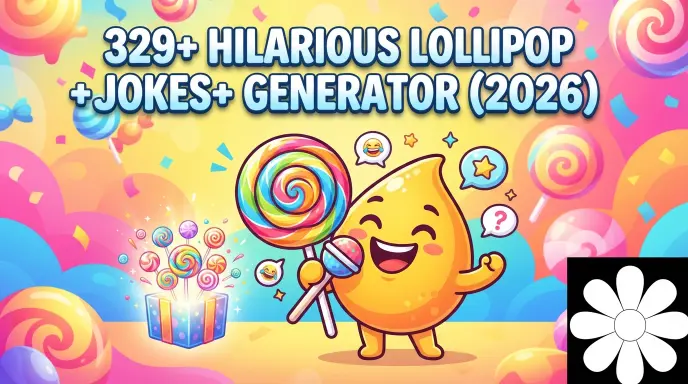 329 Hilarious Lollipop Jokes Jokes Generator (2026)