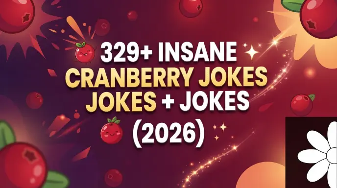 329 Insane Cranberry Jokes Jokes Generator (2026)