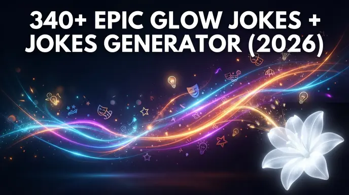 340 Epic Glow Jokes Jokes Generator (2026)
