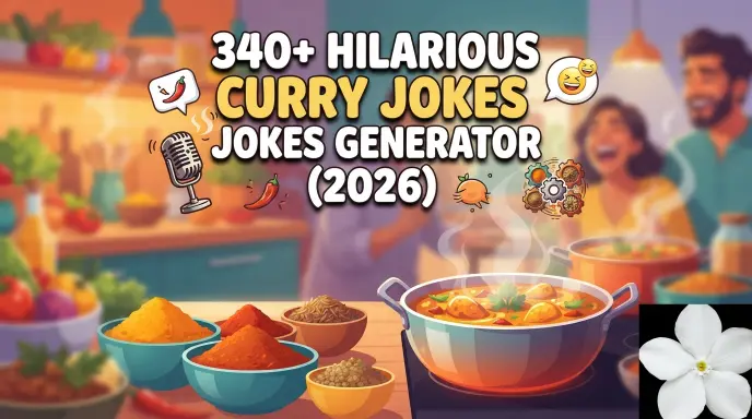 340 Hilarious Curry Jokes Jokes Generator (2026)
